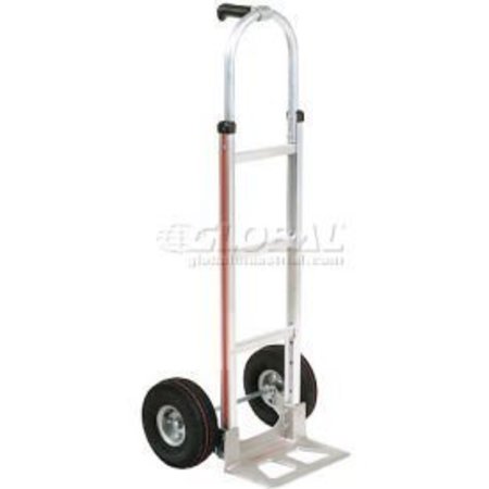 GLOBAL EQUIPMENT Magliner® Aluminum Hand Truck Pin Handle Pneumatic Wheels 277030